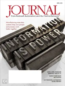 APRIL 2019 – HOW CARGILL ACHIEVES SUSTAINABLE PROCESS OPTIMIZATION 8 The Journal April 2019