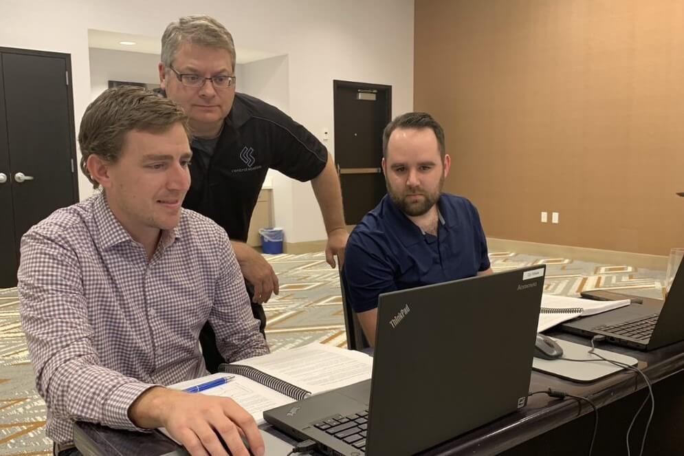 What should you expect from Process Control training? 2 students and jack