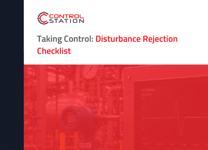 Taking Control: Disturbance Rejection Checklist 9 Taking Control Disturbance Rejection Checklist 1